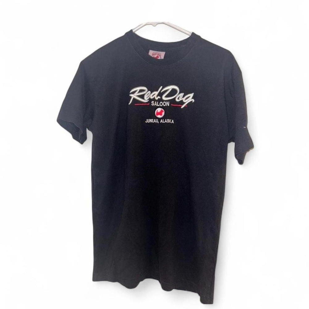 The Red Dog Saloon Juneau Alaska Embroidered T-Shirt Size medium